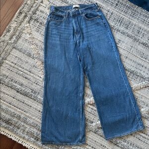 Abercrombie & Fitch Denim Curve Love Jeans Wide Leg